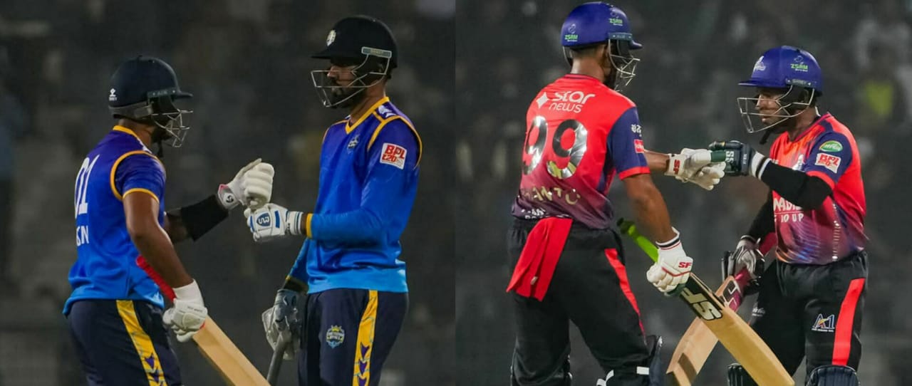 স্বাগতিক সিলেট ও স্বপ্নের নোয়াখালীর স্বপ্ন ভেঙ্গে রাজশাহী ও চট্টগ্রামের জয় 