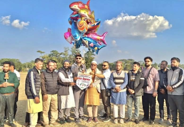 বিশ্বনাথ স্পোর্টস অর্গানাইজেশনের ‘৩য় আন্তঃ ইউনিয়ন ফুটবল টুর্ণামেন্ট’র উদ্বোধন