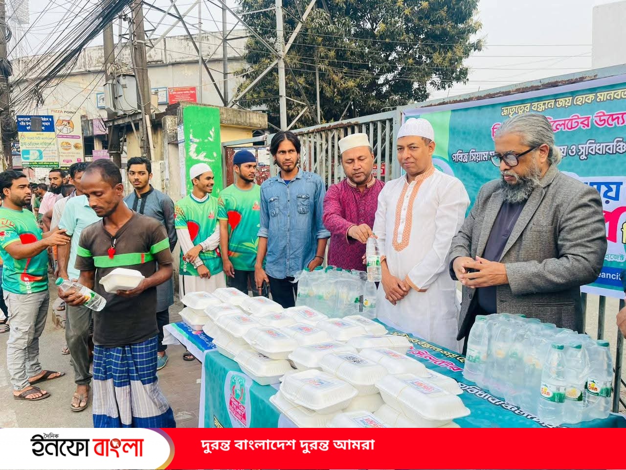 সিলেটে অসহায়দের মধ্যে ক্লিন সিটির চার টাকায় ইফতার’ বিতরণ অনুষ্ঠিত