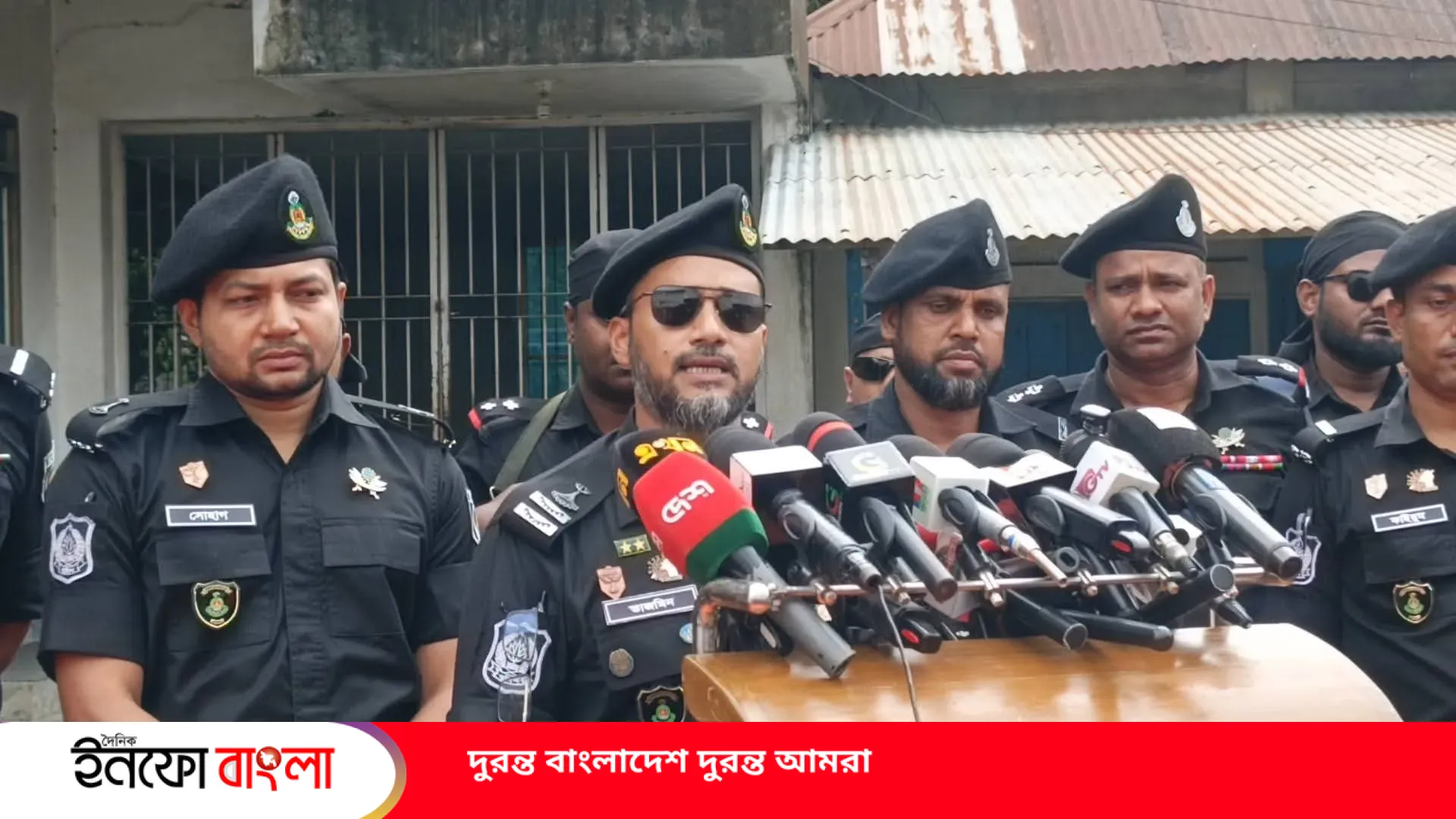  সিলেটে জননিরাপত্তা নিশ্চিত করতে পুলিশ ও অন্যান্য বাহিনীর সঙ্গে সমন্বিতভাবে কাজ করছে র‍্যাব