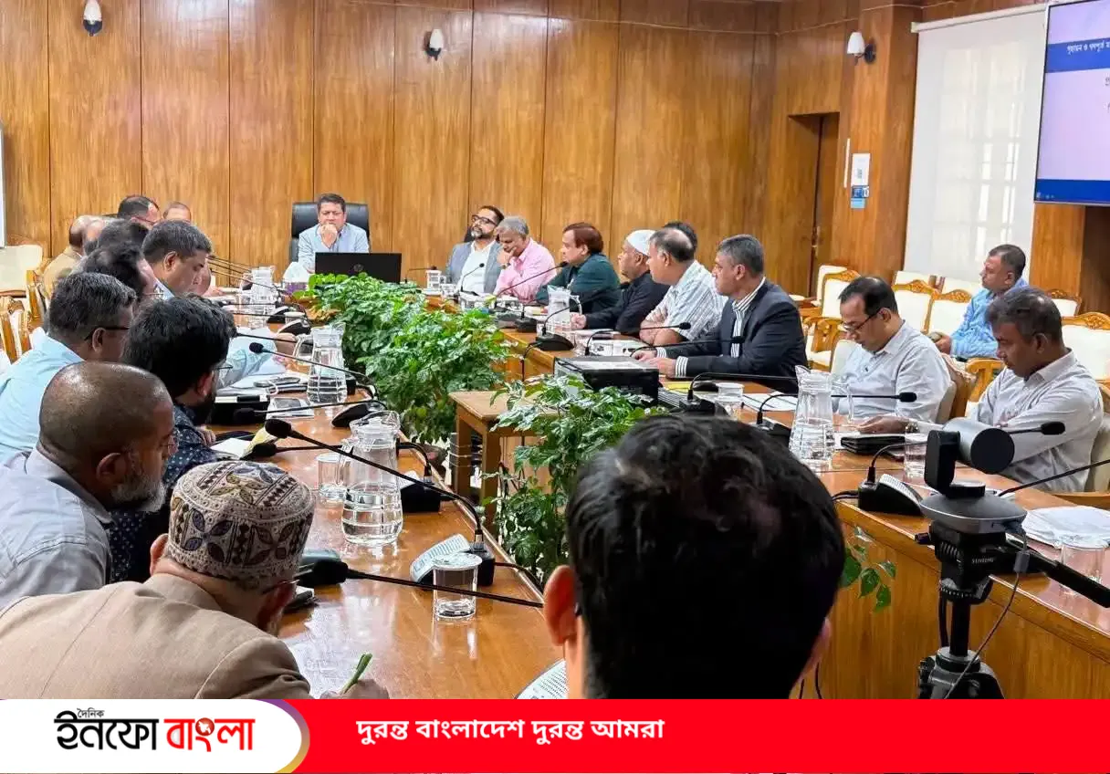 গণপূর্ত মন্ত্রীর সাথে মতবিনিময়ে সিলেটের 