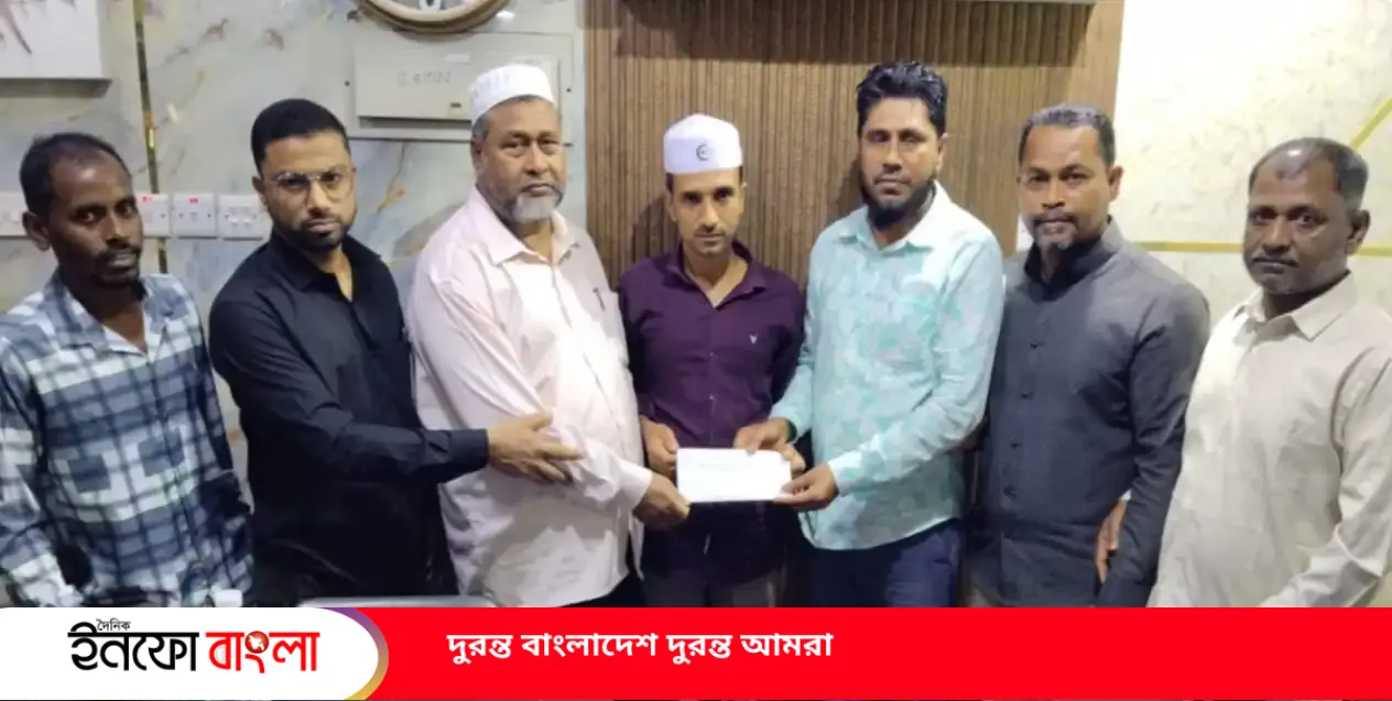 দুই ক্যান্সার রোগীকে আর্থিক সহায়তা দিলেন