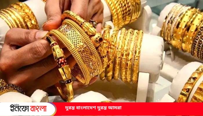 ভরিতে সোনার গহনার দাম কমলো আরও ৩৩২৪ টাকা