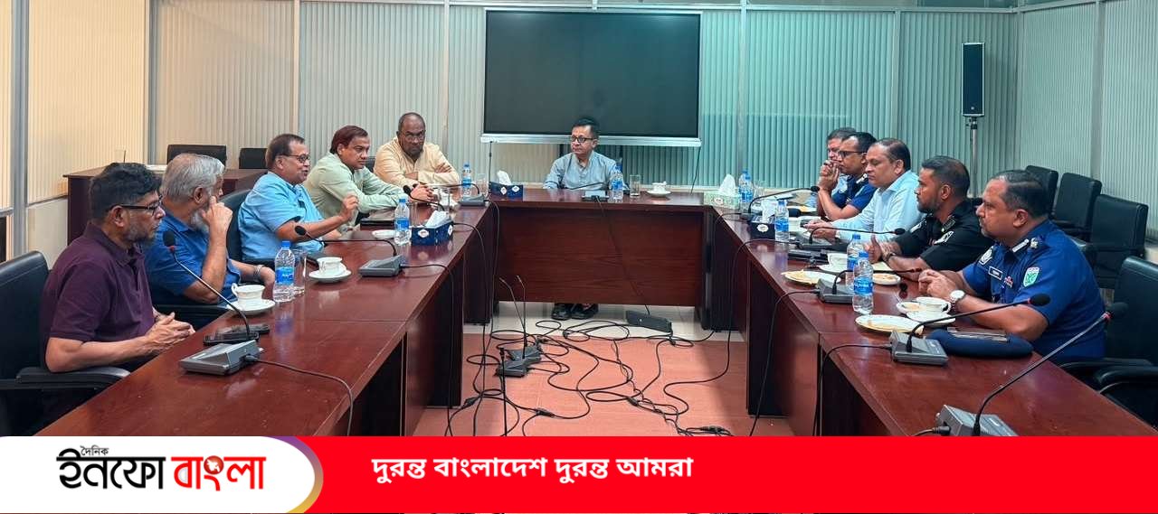 আইনশৃঙ্খলা বিষয়ক উচ্চপর্যায়ের সভায় সিলেট